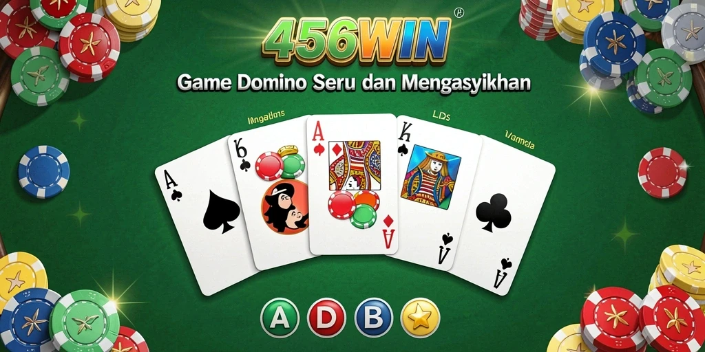 Tampilan gameplay domino yang menarik dan interaktif.