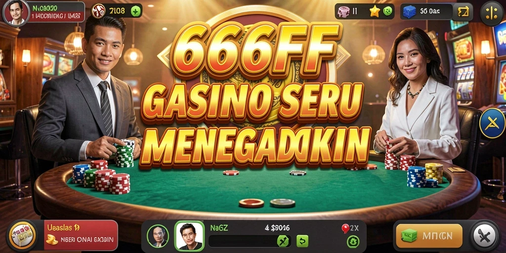 Screenshot 666FF menampilkan gameplay kasino yang menarik dan mendebarkan.