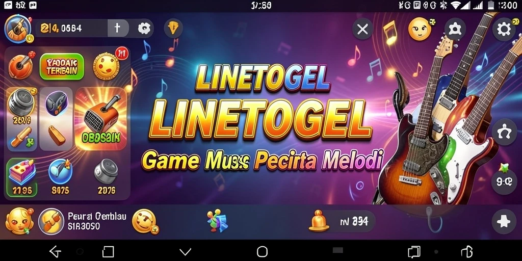 Tampilan gameplay yang seru dan interaktif di LINETOGEL.