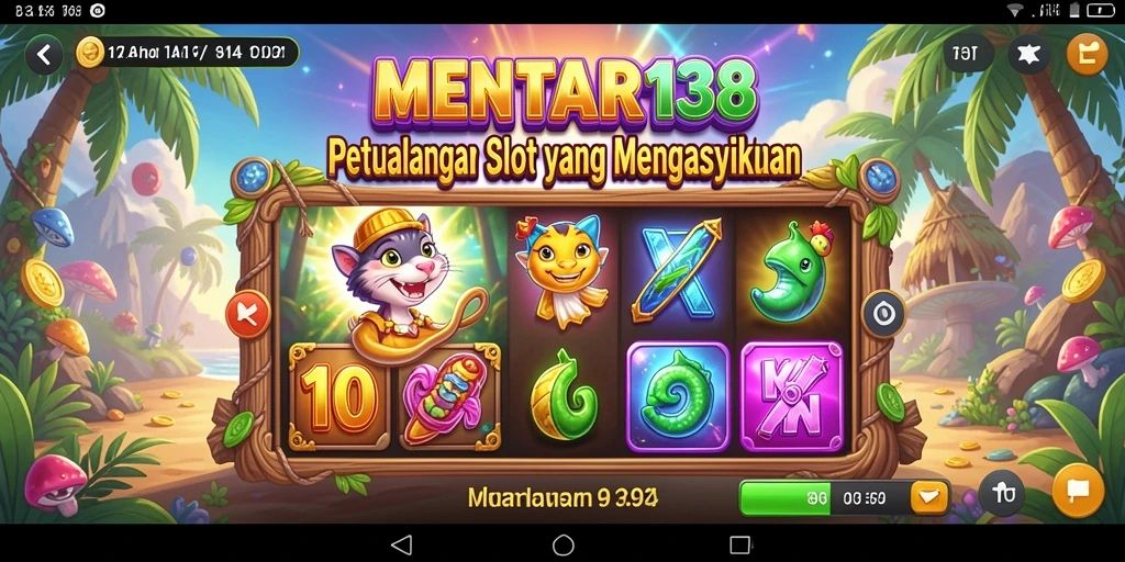 Tampilan screenshoot gameplay MENTARI138 yang menarik dan penuh warna.