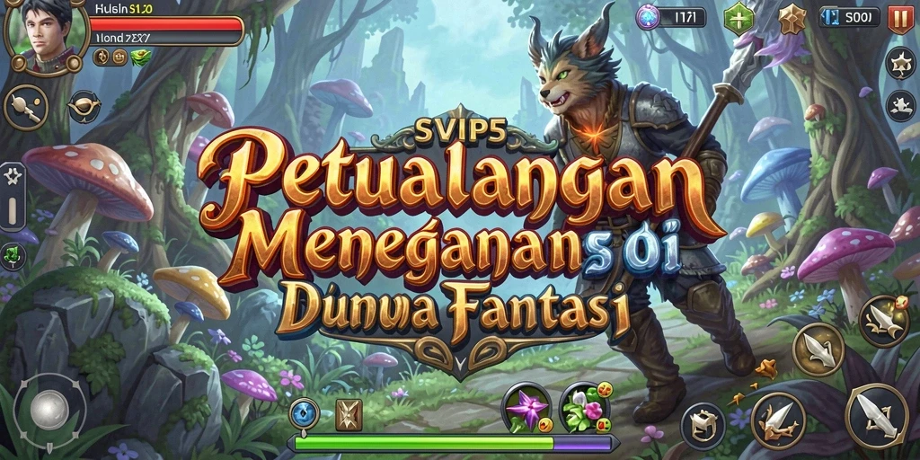 Tampilan seru gameplay SVIP5 dengan aksi petualangan yang mendebarkan.